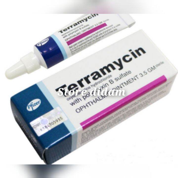 Terramycin Ophthalmic Ointment For Dogs, Cats And Horses