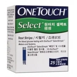 One Touch Select Test Strips 25's