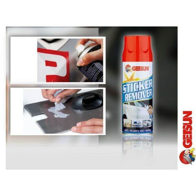 Ready stock Sticker remover Getsun removal sticker Spray Adhesive