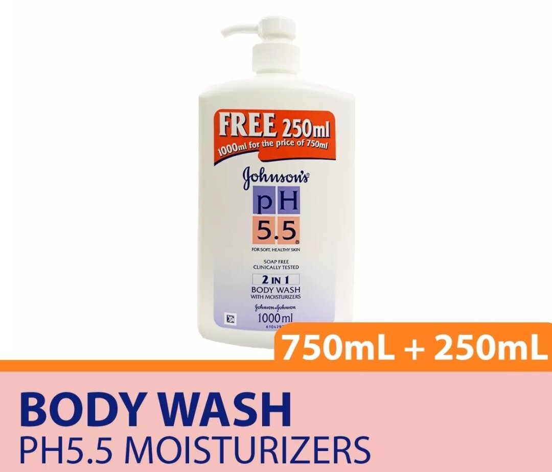 Johnson's PH5.5 Body Wash with Moisturizer 1000ml