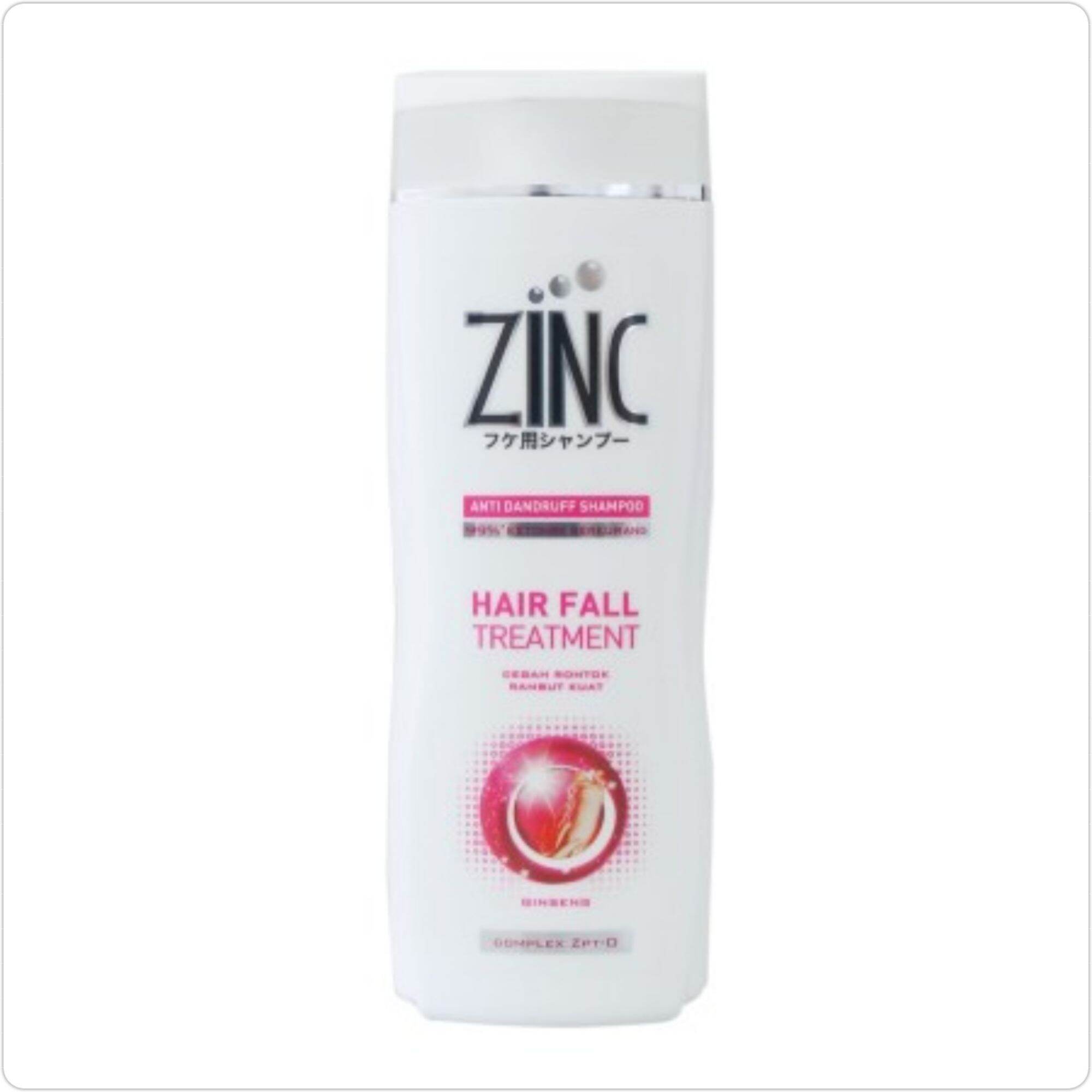 Shampo Zinc 170ml Tersedia dalam 4Varian Biru Ungu Hitam Hijau Merah Tentang Produk ini Zinc