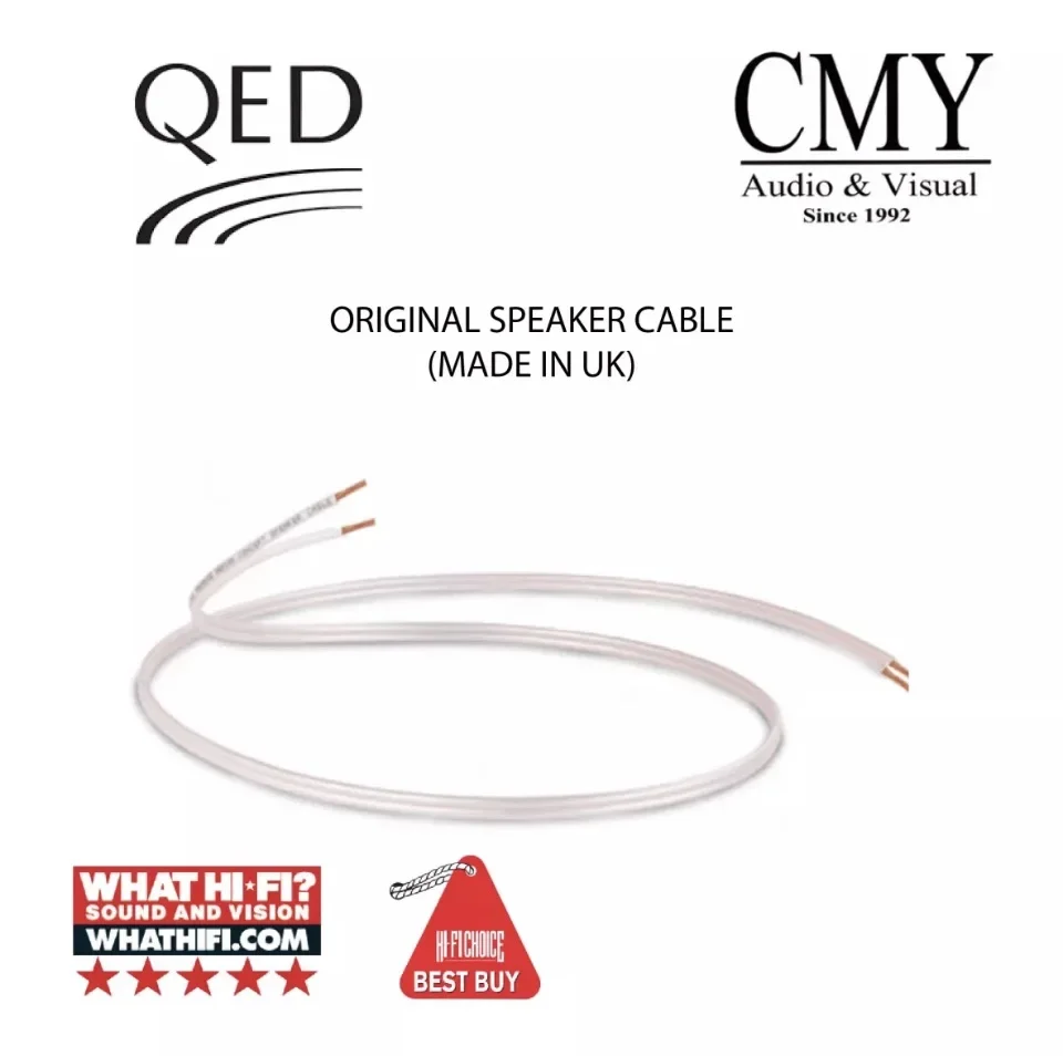 QED Original Made in UK Speaker Cable (Per Meter)