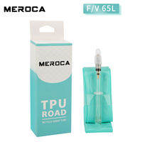 Meroca siêu nhẹ xe đạp đường trường TPU ống bên trong 700C x 23-32C van Pháp 45L/65L/80L xe đạp Ống