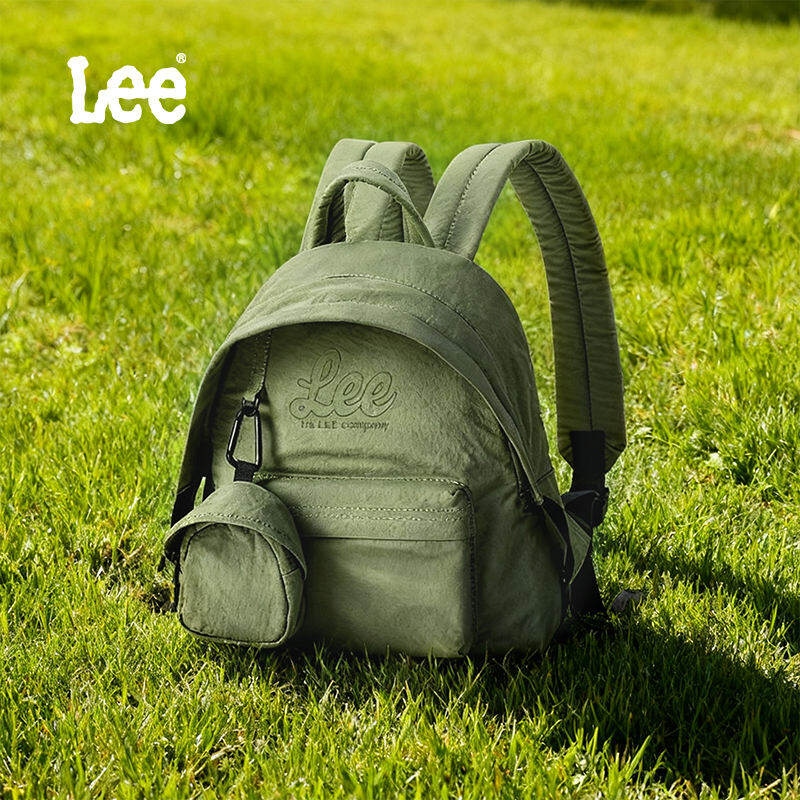LEE Small Backpack For Women Multi Pocket Compartment Lightweight Backpack Minimalist For Outdoor Casual Hiking Street Walk Mini Bag Pack