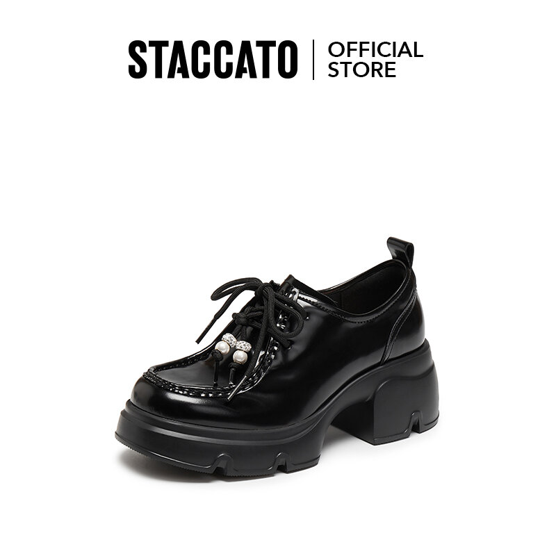 Staccato Women's Casual Shoes Platform Elevator Shoes Y6361 ราคา 4,360 บาท*ส่งฟรี