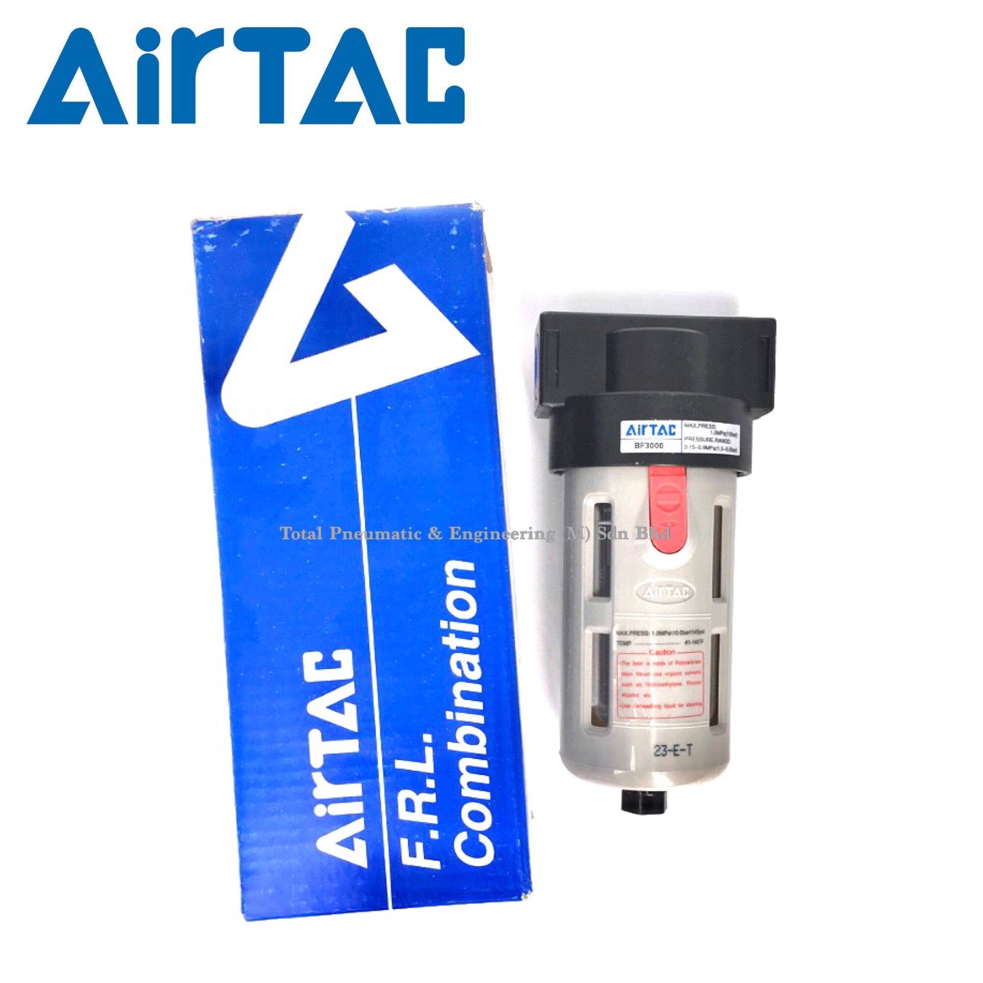 AirTAC Pneumatic Air Filter AF2000 BF2000 BF3000 BF4000 Air Preparation ...