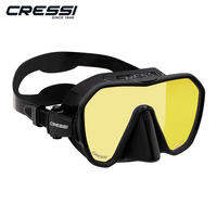 Cressi Adult Frameless Diving Mask - Wide View Mono Lens - Low Internal Volume - Soft Silicone Skirt - Z2: Designed in Italy