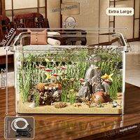 XINGYOU | Plastic Glass-Like Desktop Mini Eco Tank