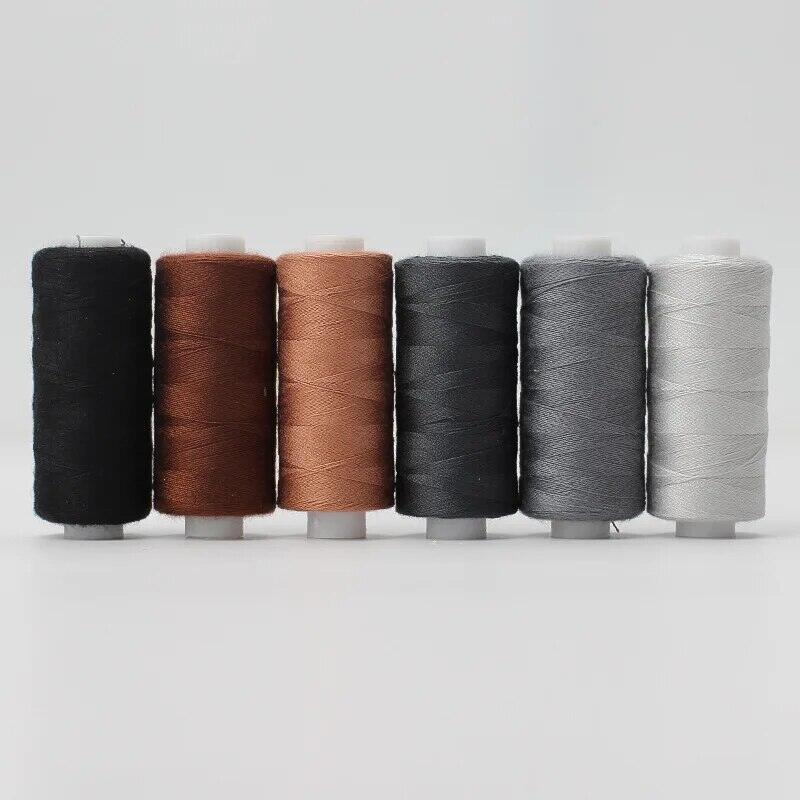 6pcs/Pack Assorted Colors Sewing Thread Polyester Sewing Thread For Domestic DIY Sewing And Embroidery