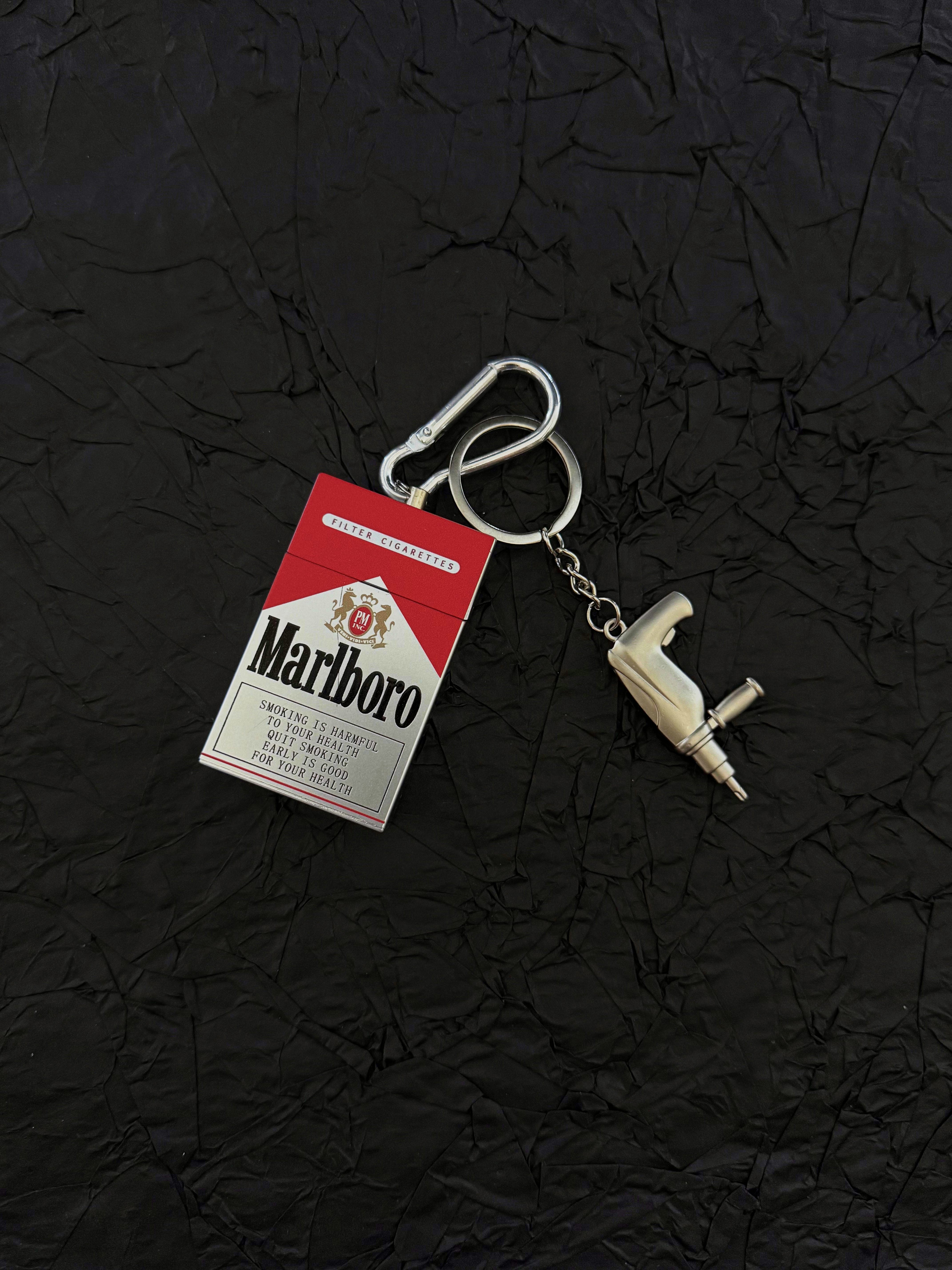 Portable Mini Ashtray Keychain Bag Pendant Smoking Accessory_voghion.com