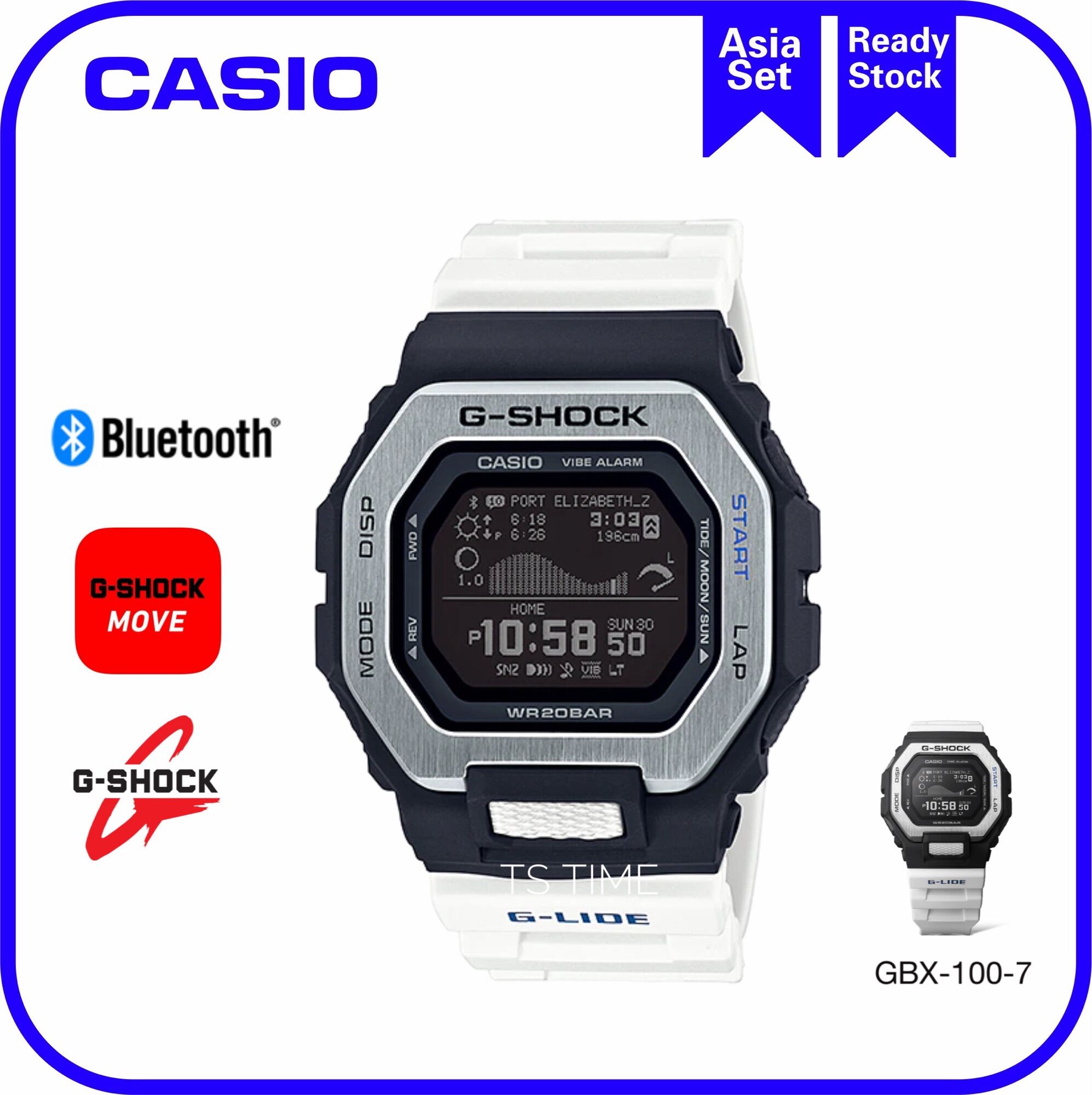 でおすすめアイテム Gショック G Shock 腕時計 Gライド Bluetooth ムーンデータ タイドグラフ メンズ Gbx 100ns 4dr カシオ Casio17 580円 Sarozambia Com