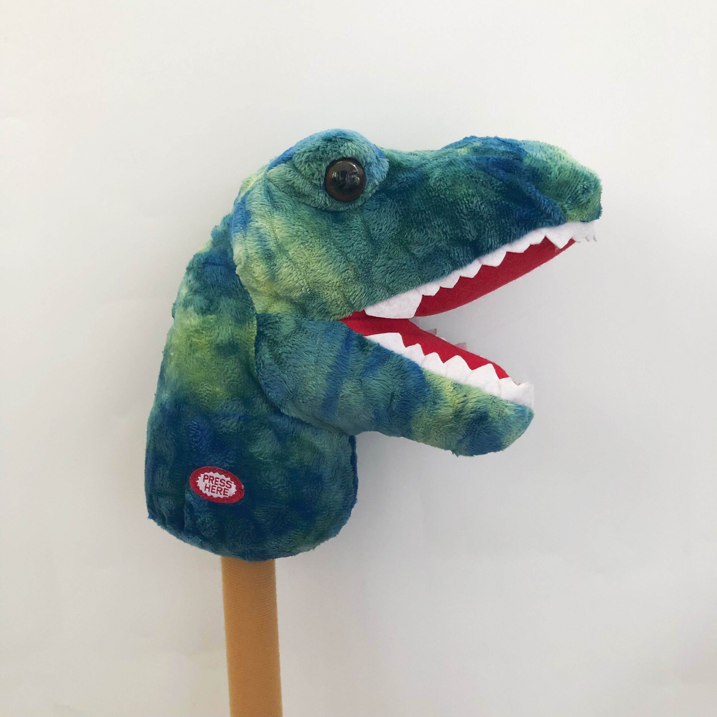 Horse Head Stick Kindergarten Game Performance Stage Props Music Horse