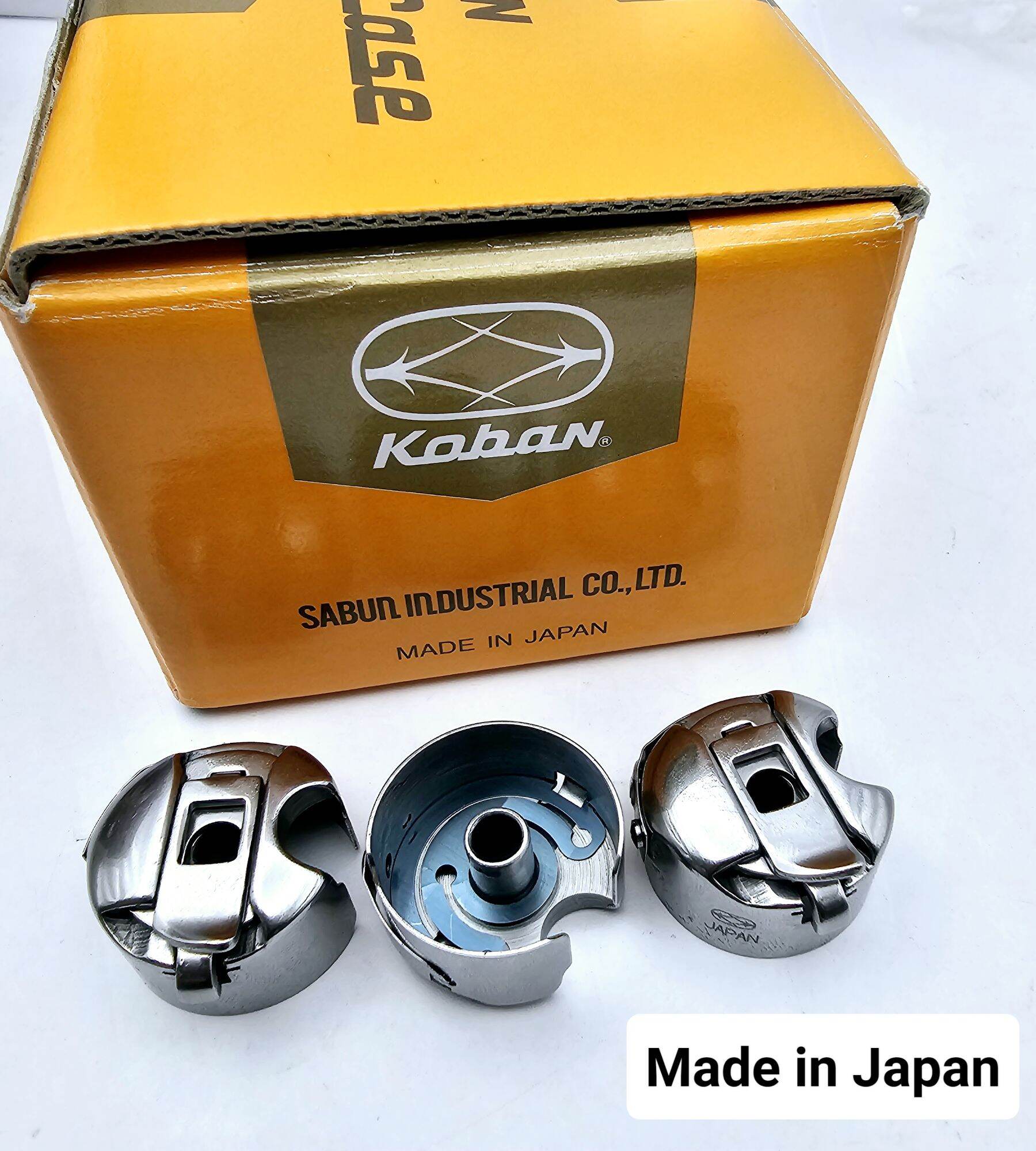 Koban Japan Bobbin Case with Backlash Spring For Industrial High Speed Machine #SC31-NS. 