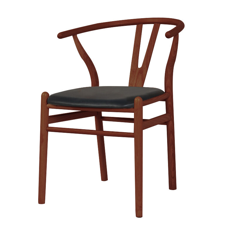 White Wax Wood Y Chair Nordic Y Chair Solid Wood Dining Chair New