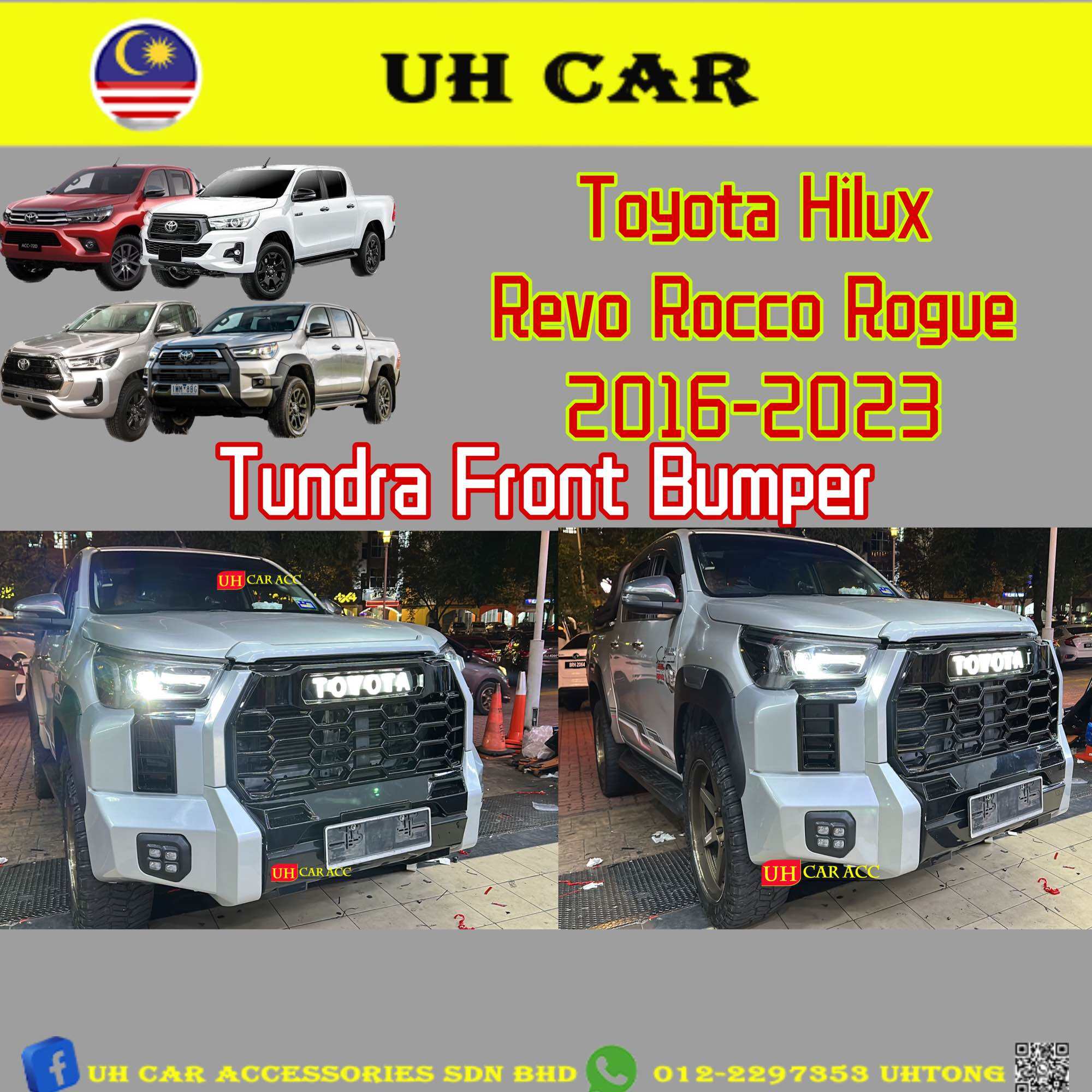 Tundra Toyota Hilux Revo Rocco Rogue Convert Tundra Front