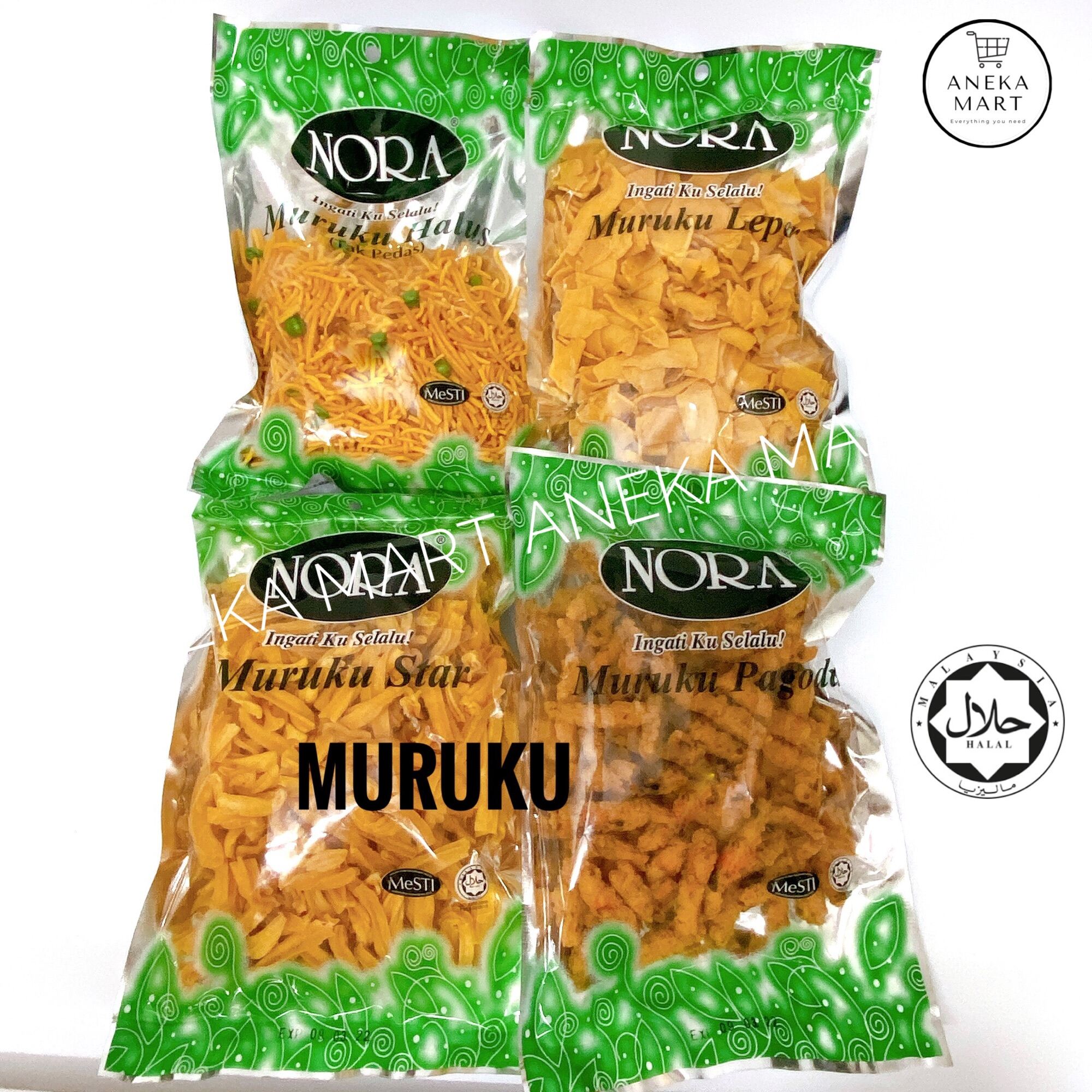 NORA Muruku Mee/ Keropok Murukku Nora Murukku Mee /Halus/Pagoda/ Star ...