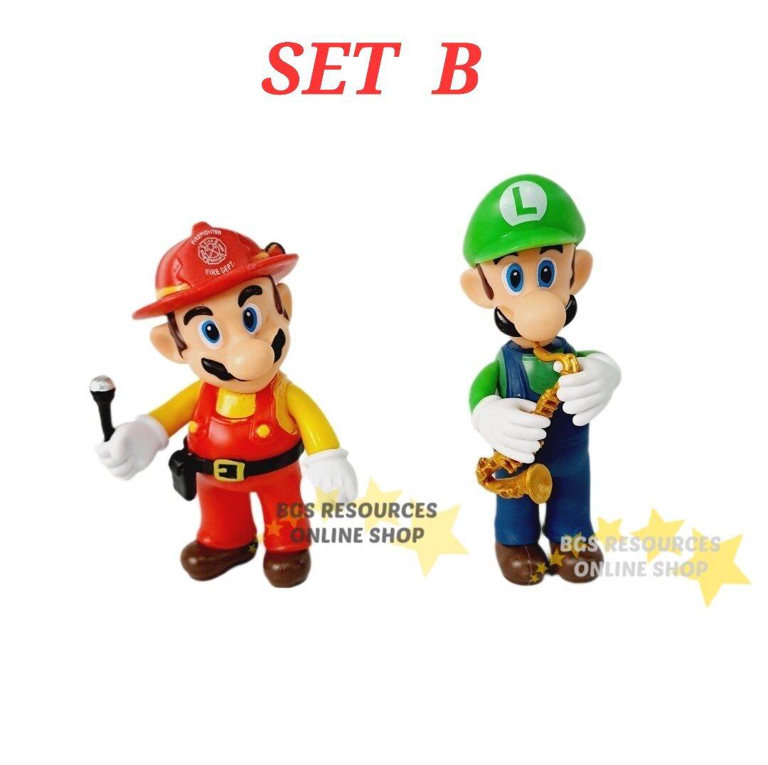 BIG SUPER MARIO FIGURE LARGE FIGURE PRINCESS PEACH DOLL BOWSER LUIGI
