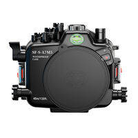 Seafrogs IPX8 For Sony A7M5/A7MV/A7V/A75 with Flat port Professional Waterproof Diving Housing Underwater 40m/130fit Swimming Surfing Drifting Diving