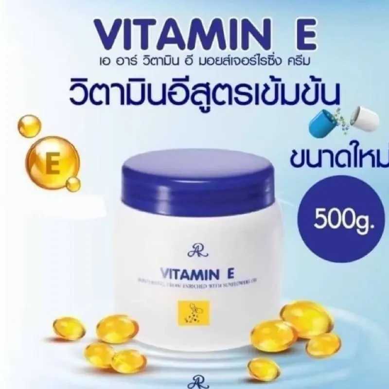 AR ARON Vitamin E Moisturising Cream Enriched With Sunflowers Oil (200ml) Aron Vitamin E