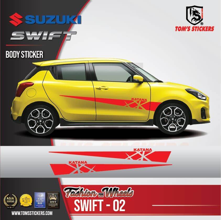 Suzuki Alto Big Dipper Liana Swift front windshield sticker modified  decorative sunshade front gear