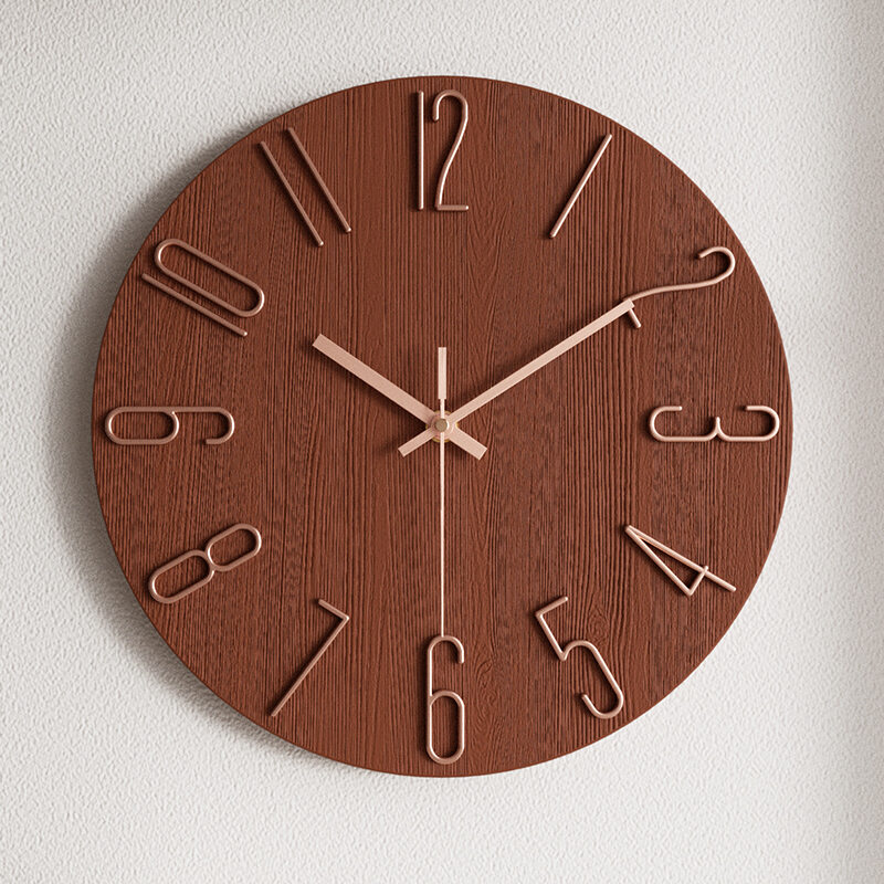 ZETAO | Fashion Silent Non-drilling Wall Clock