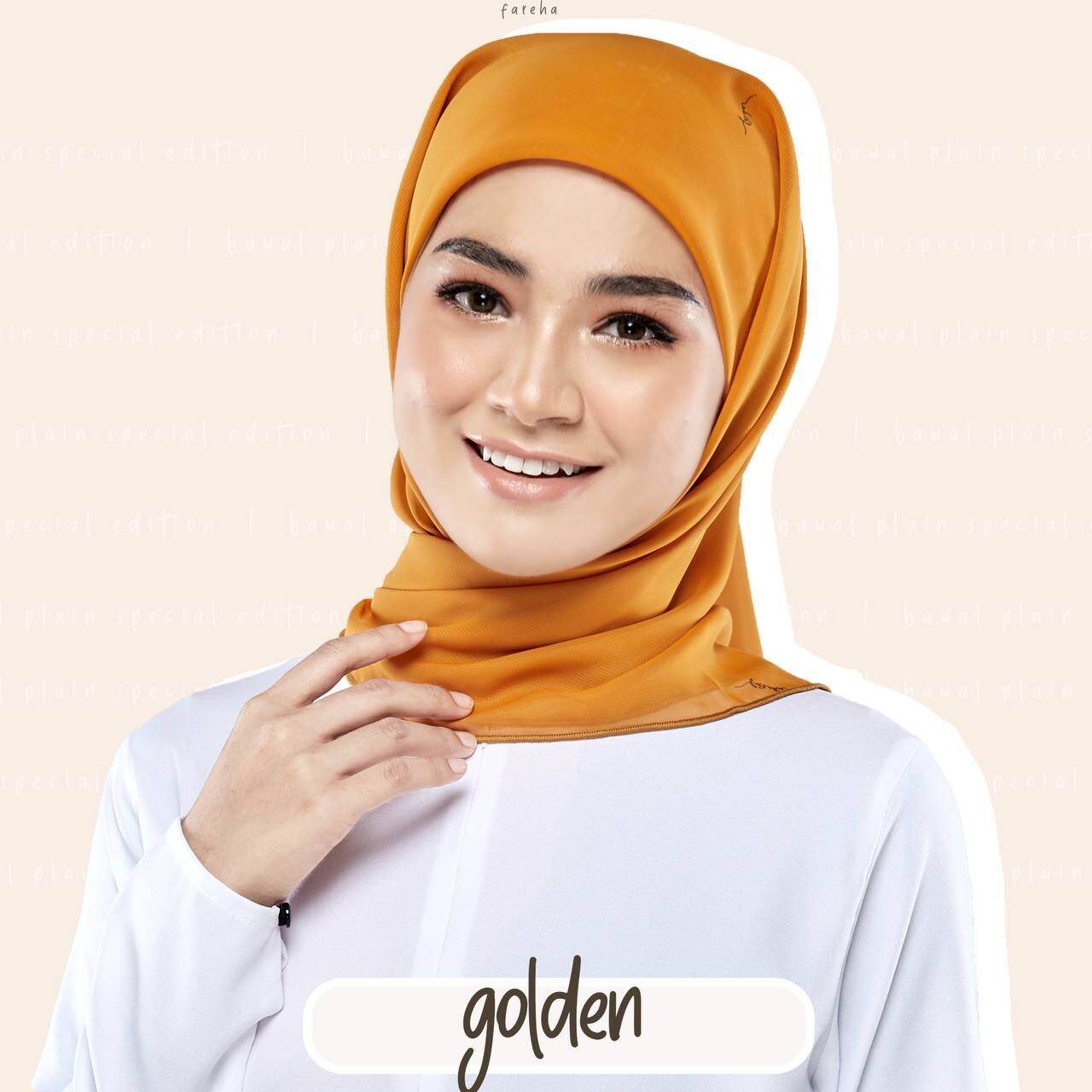 Tudung Fareha Plain Special Editon | Lazada