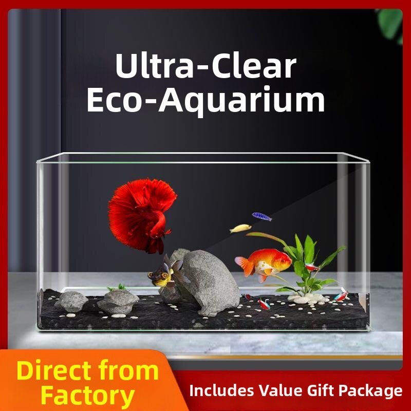 MOMIAN | Home Aquarium Terrarium for Small to Medium Fish and Turtles - Jenama MOMIAN Harga 40 Ringgit*Penghantaran Percuma