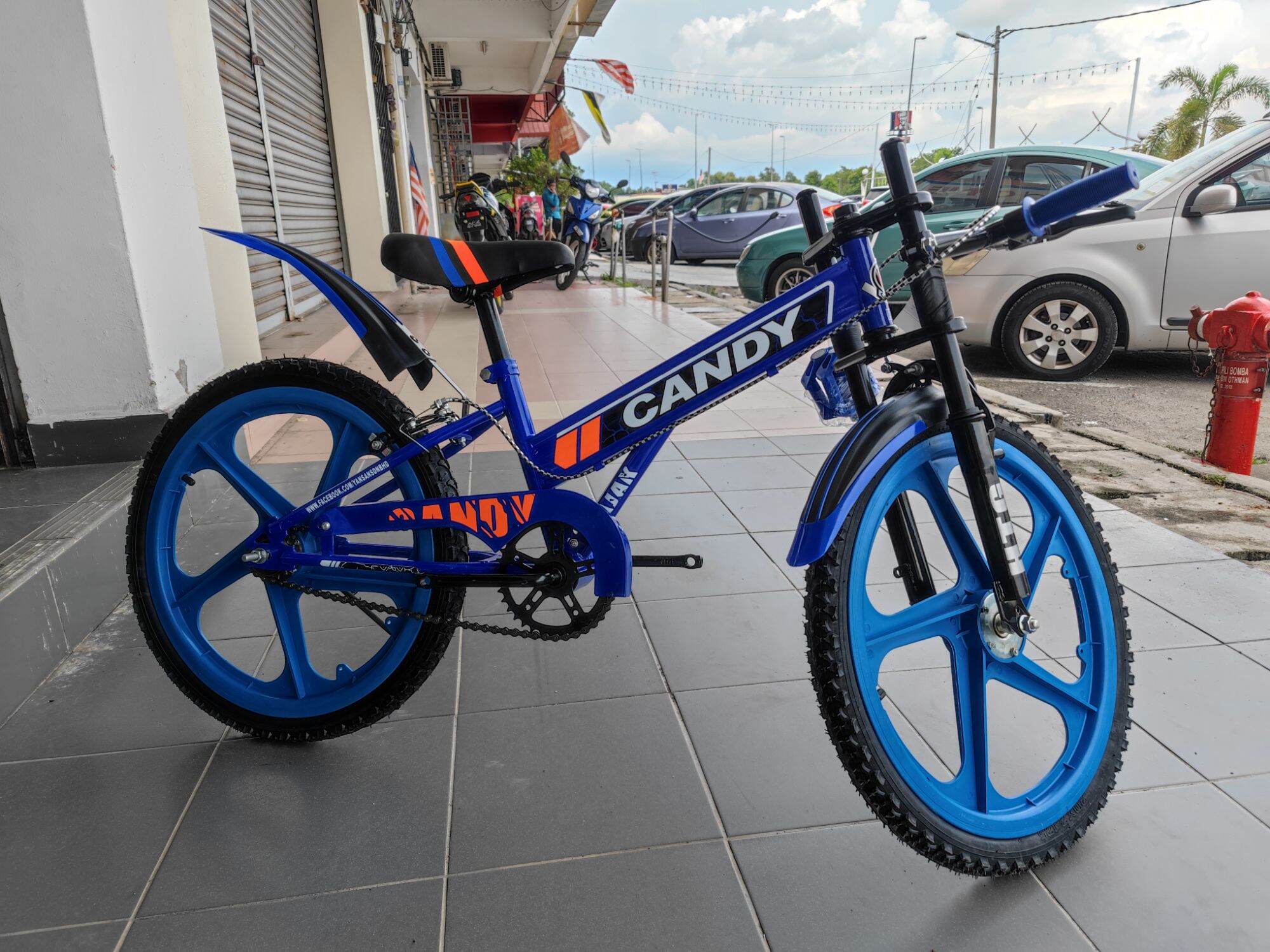 Basikal Lajak Sport Rim 20" Bicycle Lajak Raja with Brake Sport Rim 20