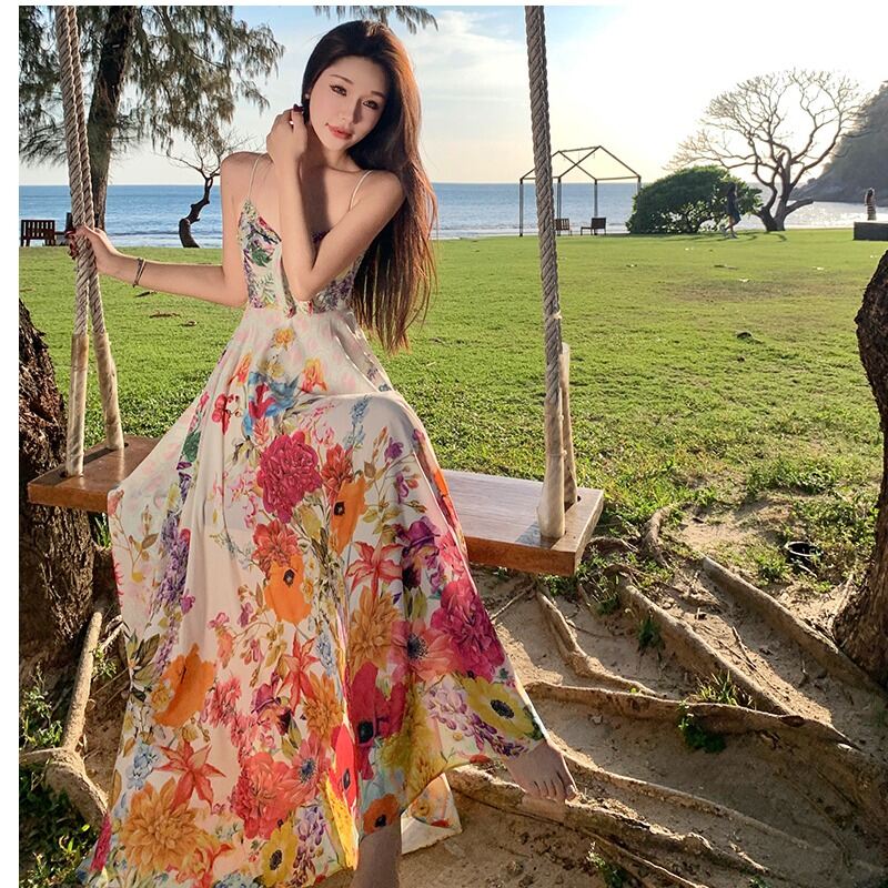 chinese dress ladies Elegant Frosted Sapphire – Al Zarif main image 1