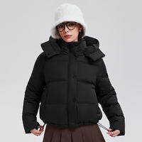 COSLEAF | Womens Goose Down Winter Jacket Windproof Thermal Outdoor