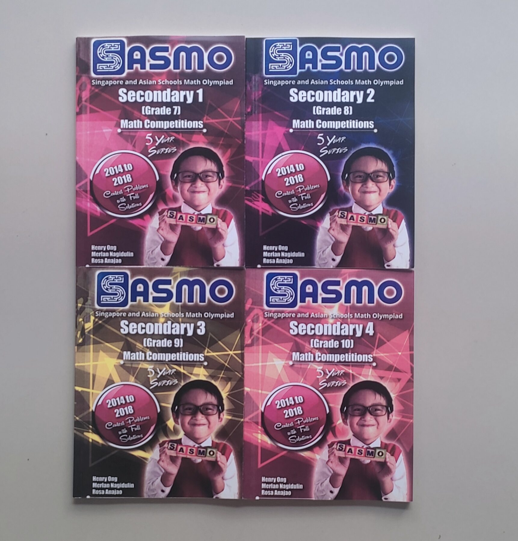 SASMO (Singapore and Asian Schools Math Olympiad) Secondary Math ...