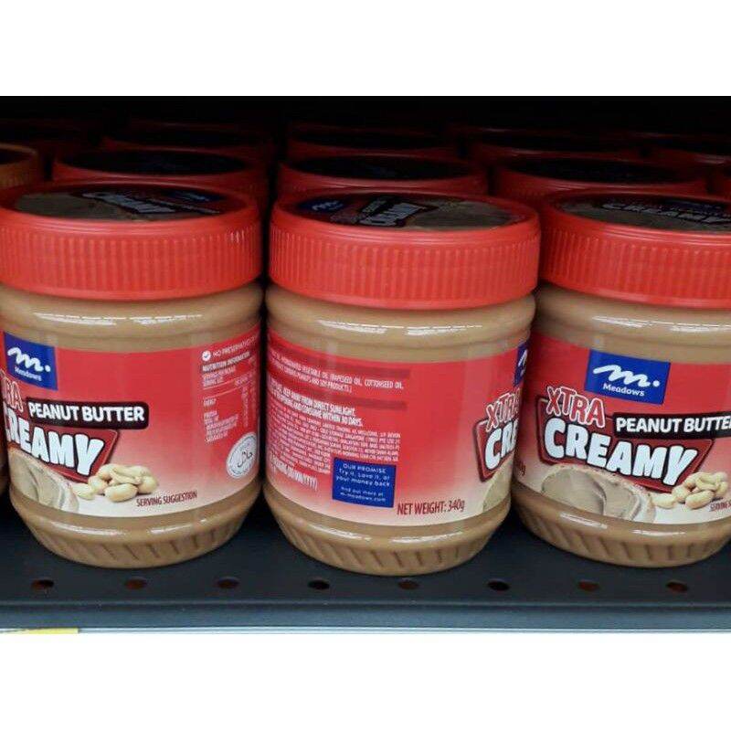 Meadows Peanut Butter Xtra Creamy 340g Lazada