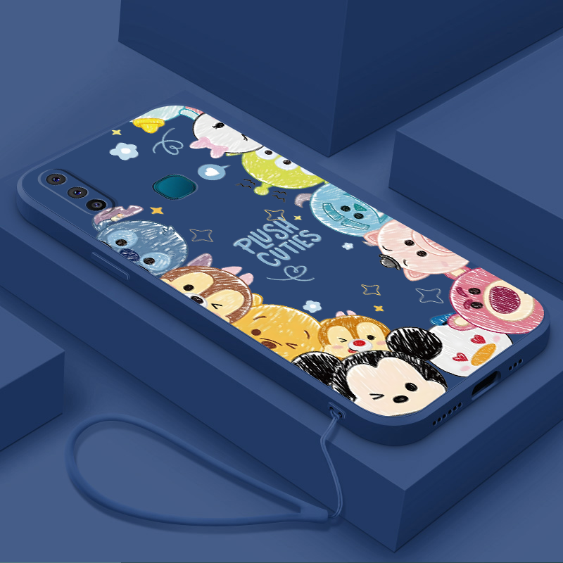 Vivo 1901 1902 1904 1906 V2254 V2206 V2207 V2203 1935 1938 Sweet Mickey Disney Matte Soft Case Cute Flexible Cover Lovely Cartoon Casing. 
