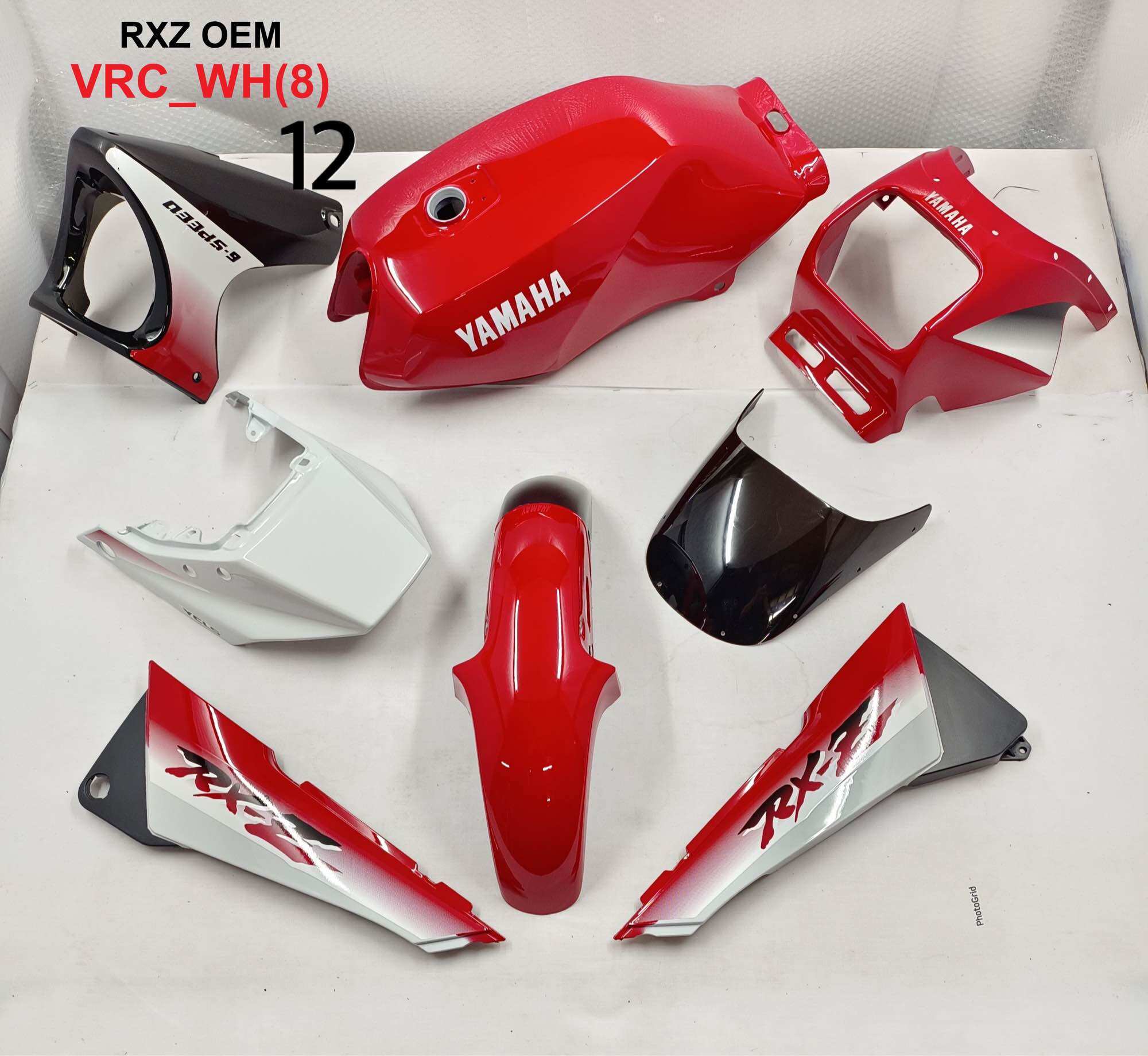 Body Rxz YAMAHA RXZ 5 SPEED BODY COVER SET OEM ( STICKER TANAM ) RED BLUE GREEN ...