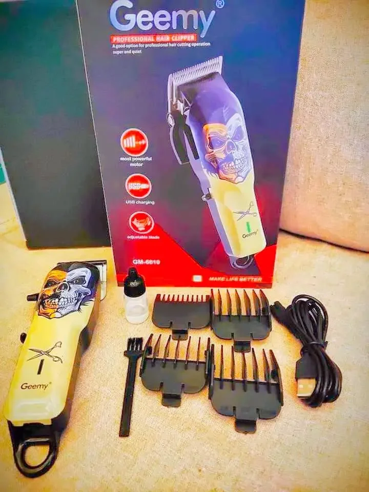 [GM-6610 READY STOCK ]💯GM-6610 Mesin potong rambut professional Hair trimmer, heavy duty & House use both💥💥