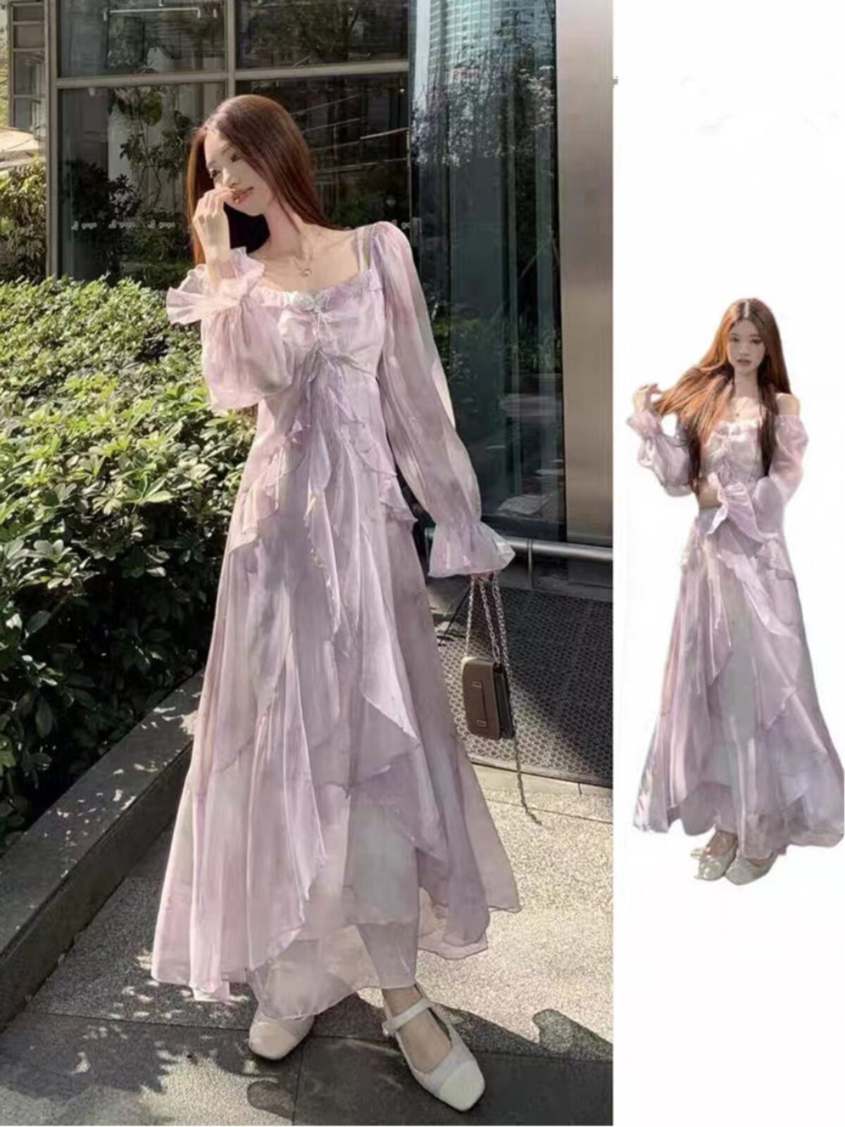 Rose Gold Sequin Evening Gown - Bridesmaid, Prom, Elegance, High Waist,  Vintage Mesh | Lazada Malaysia