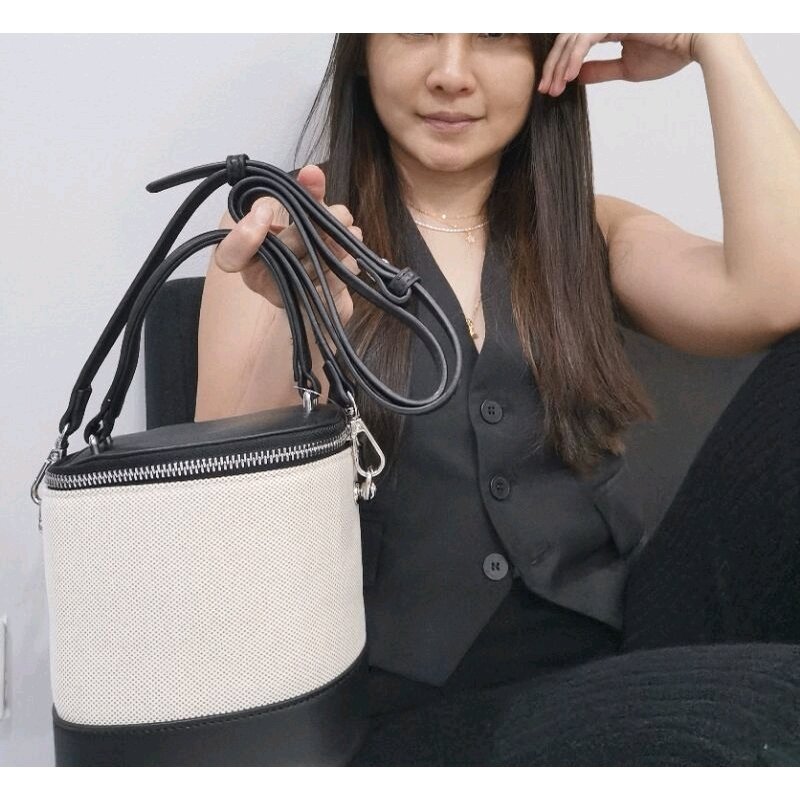contrast crossbody women bag