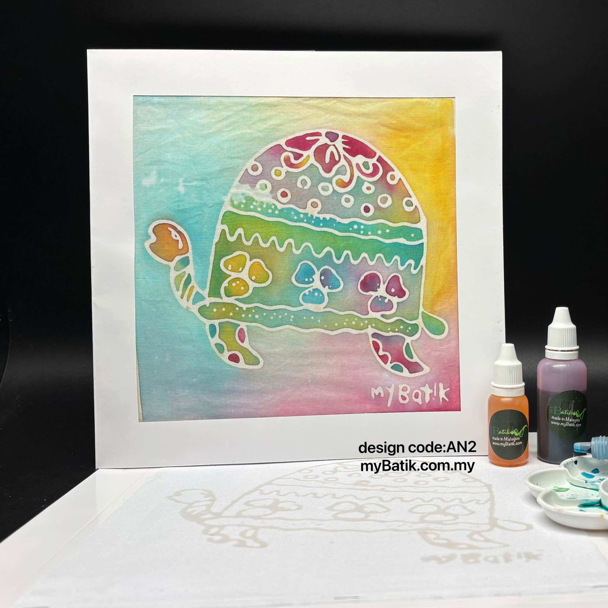 Diy Batik Painting ~ Save the Sea series