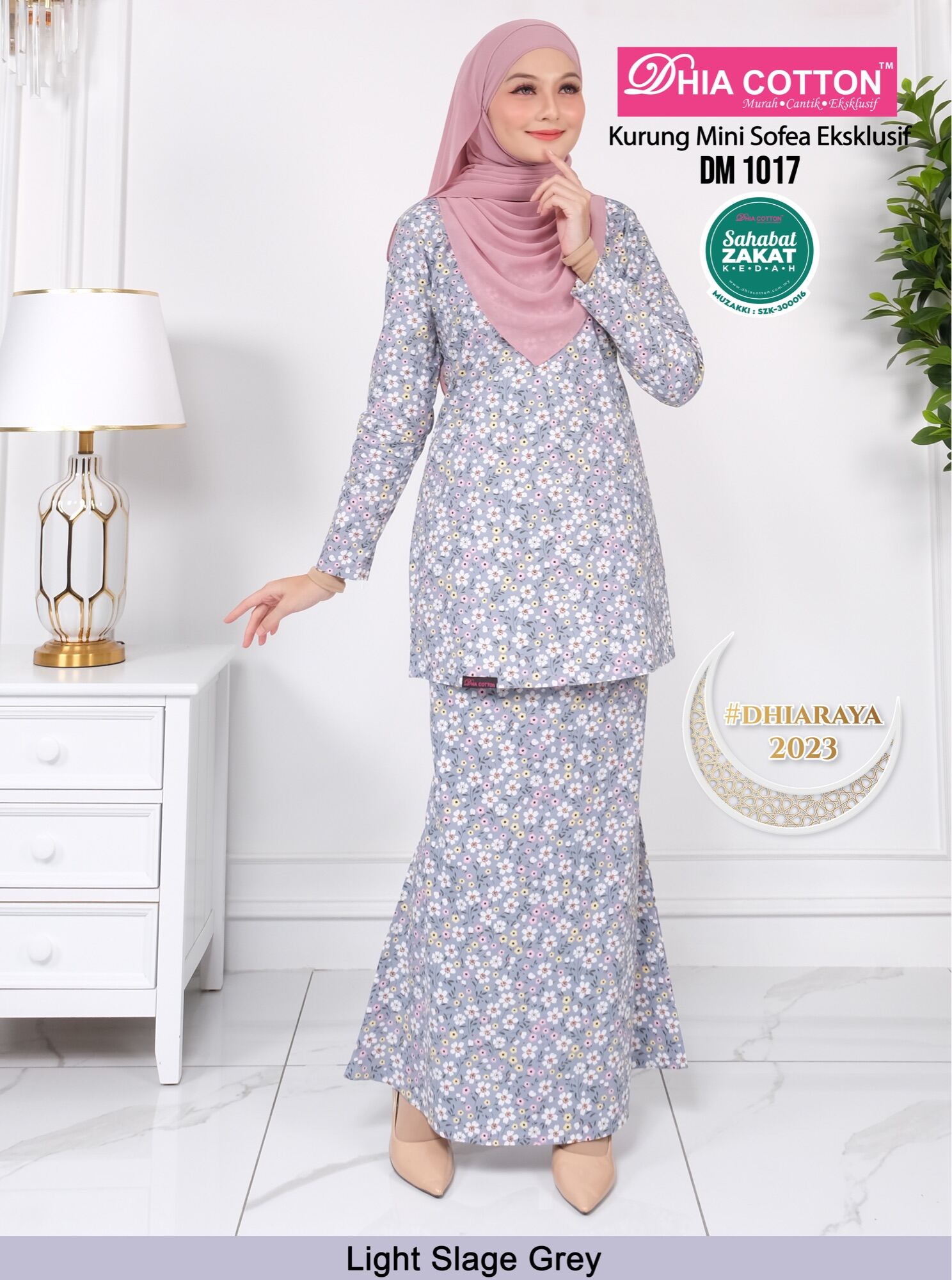 baju kurung mini sofea by DHIA COTTON | Lazada