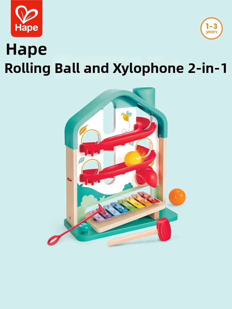 Hape | Rolling Melody Tower Musical Toy for Toddlers Harga  194 Ringgit*Penghantaran Percuma