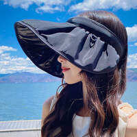 CARTELO | UV Protection Visor Women 2-in-1 Wide Brim Hat