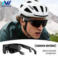 The NineWind W640AI sports glasses feature functions such as photography object recognition AI intelligent translation intercom and smart glasses for cycling hiking and running.