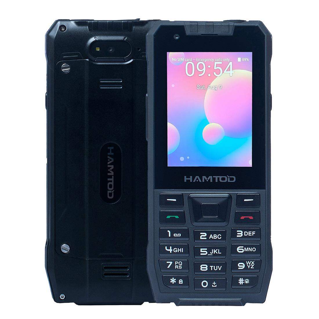 HAMTOD H6 Rugged Phone, 3GB+32GB, 2.83 inch Android 11 UNISOC SC9832E Quad-core, Network: 4G, Support VoLTE, SOS, Google, Whatsapp, Twitter, Facebook, FM ราคา 5,003 บาท*ส่งฟรี