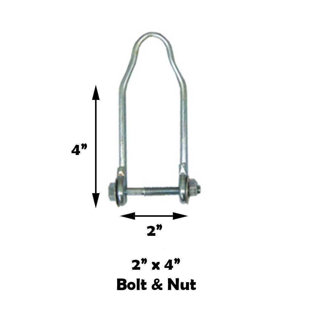 Fan Hook c/w Bolt & Nut/ U Shape / J Hook Ceiling Fan Hook (Untuk Ikat