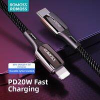 Romoss | Fast Charging 20W Data Cable USB-C to Lightning