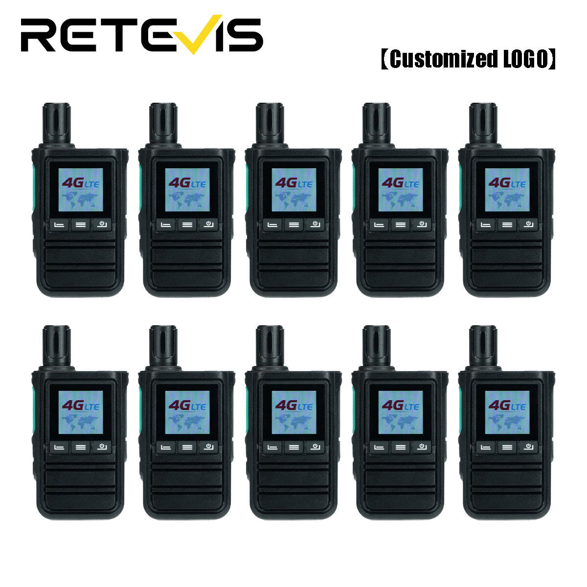 【Customized】Retevis L51 PoC Radio 4G Network Two Way Radio Long Range Profesional Powerful for Customization ราคา 13,999 บาท*ส่งฟรี