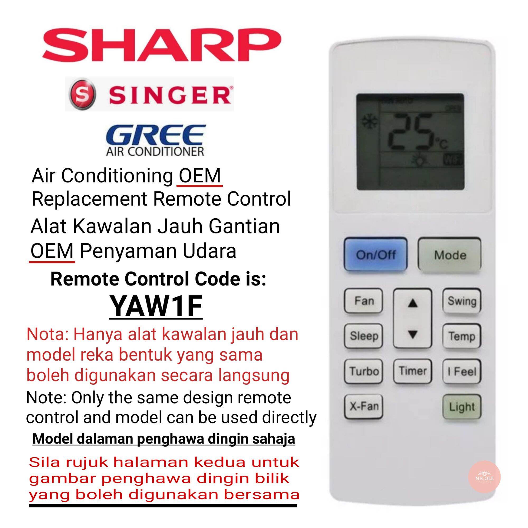 aircond sharp keluar air