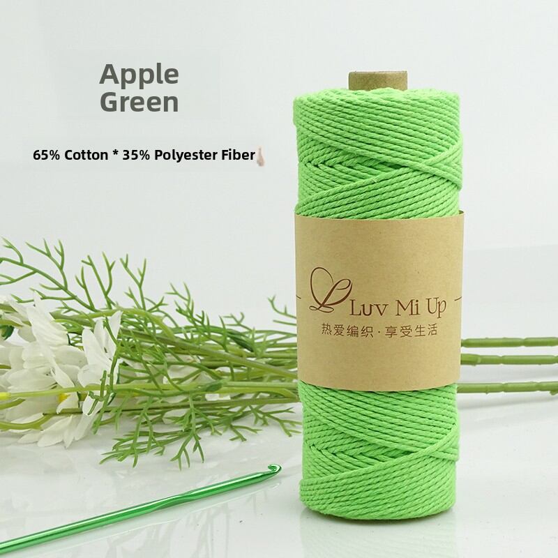 DIY Handmade Weaving Rope Cotton Cord