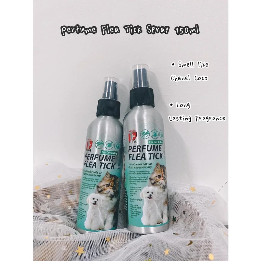 MedicPlus Flea Tick Perfume Spray 150ml (For Cat/Dog)