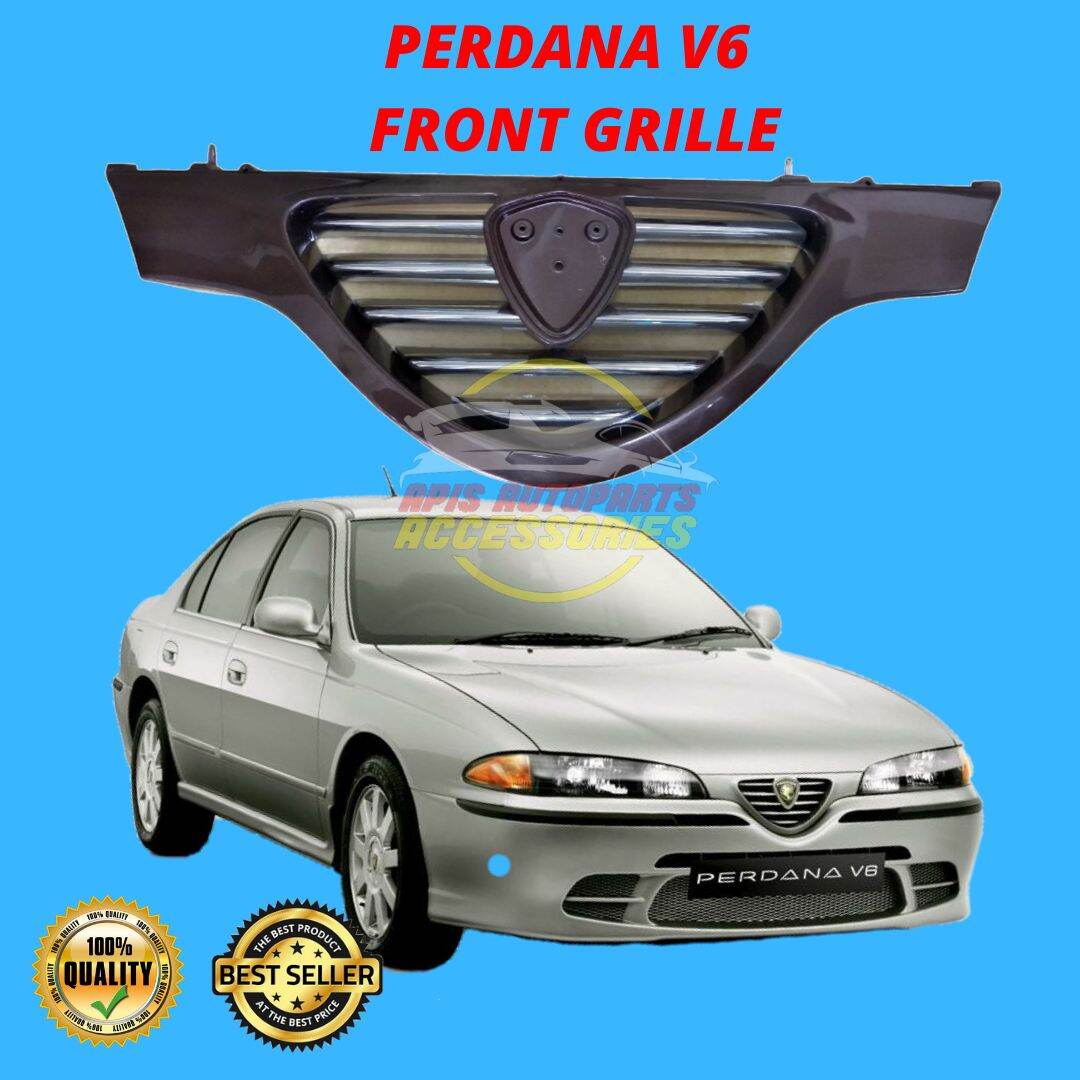 ORIGINAL PROTON PERDANA V6 FRONT GRILLE COLOUR 2013 Proton Perdana Accessories Silver Car Grille Lazada Lazada